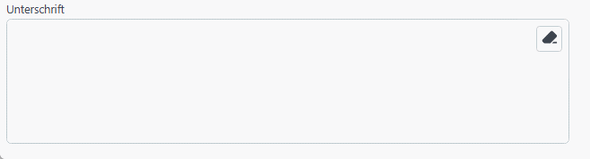 DMS Forms Unterschrift